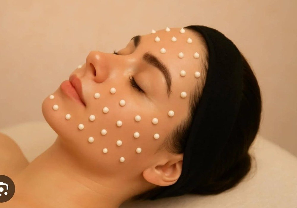 Sponge Needling Facial treatment at Adrin's Glo